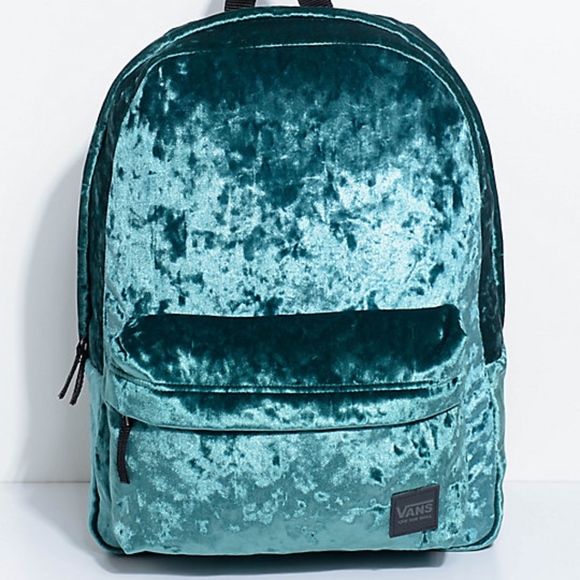 vans velvet backpack